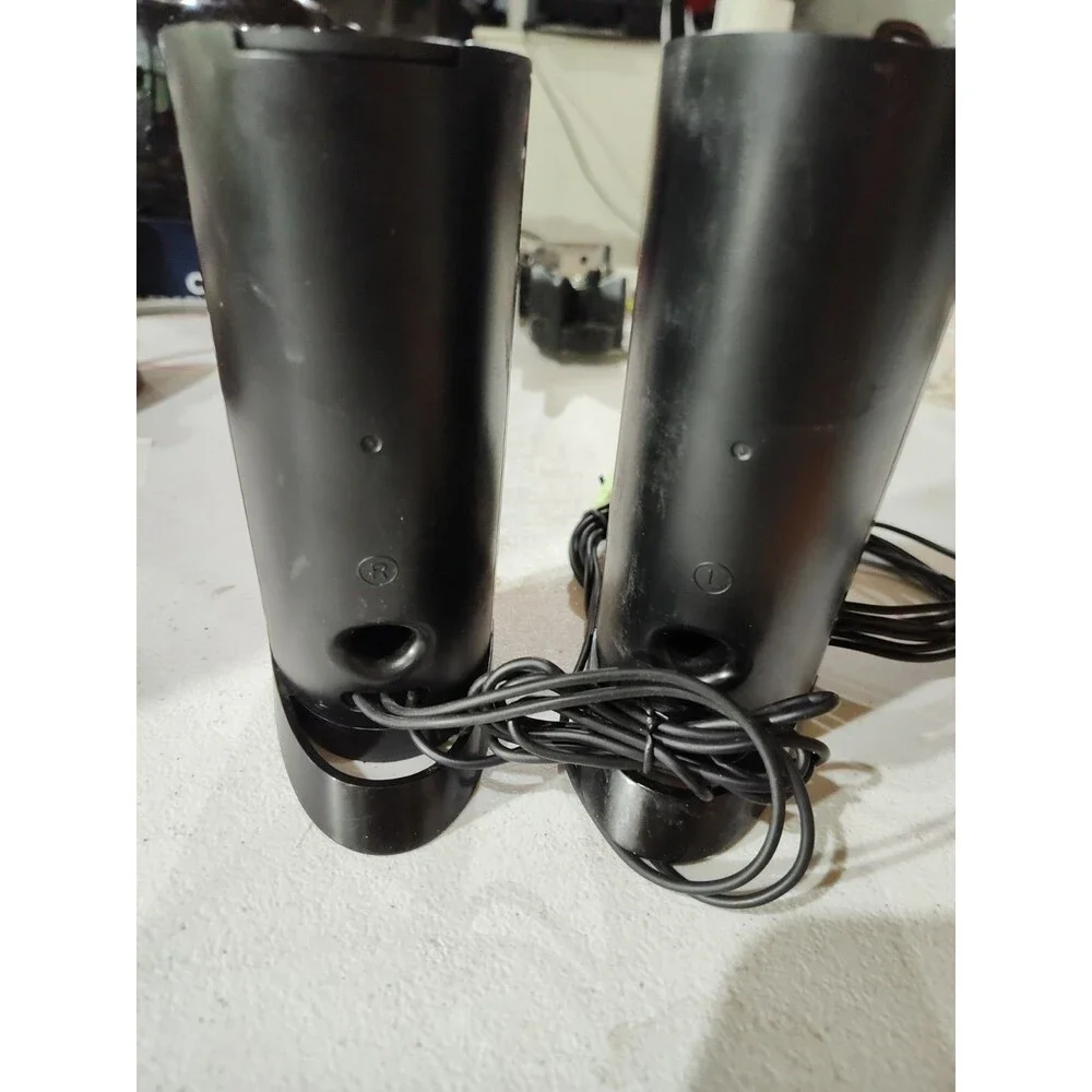 Black Dell AX210 USB Powered Multimedia Speaker System
